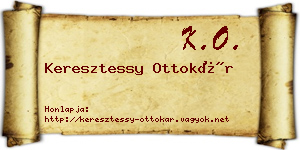 Keresztessy Ottokár névjegykártya